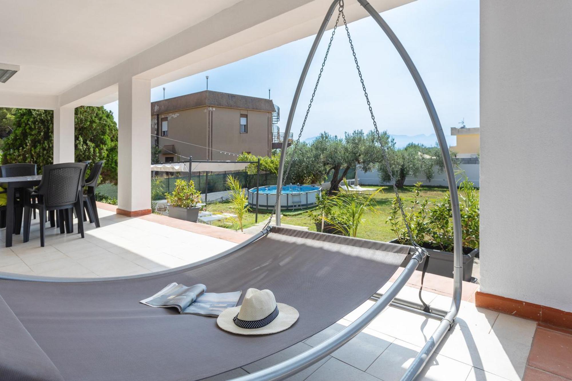 Casa Vista Mare Tra Gli Ulivi Villa Terrasini Kültér fotó