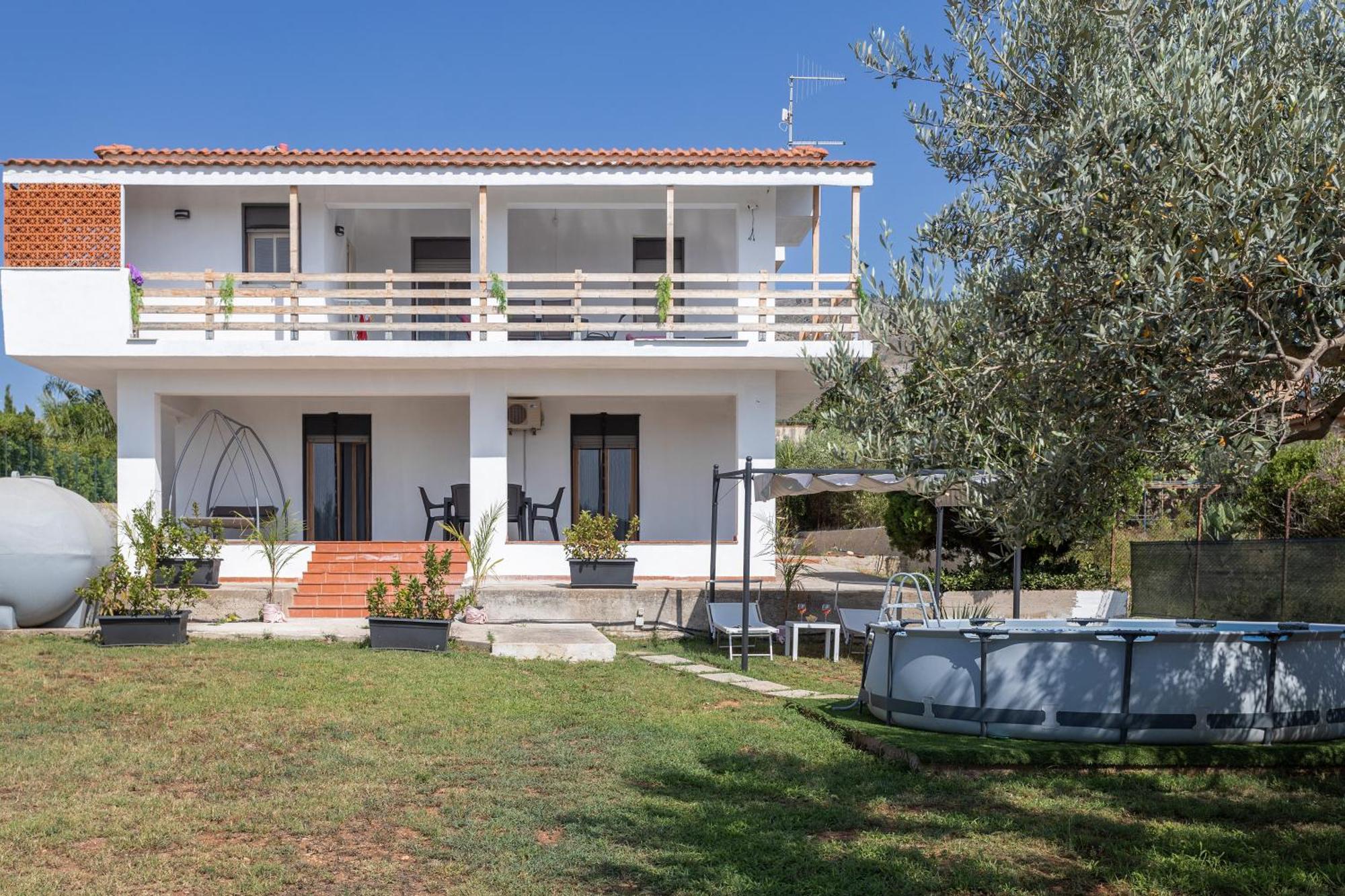 Casa Vista Mare Tra Gli Ulivi Villa Terrasini Kültér fotó